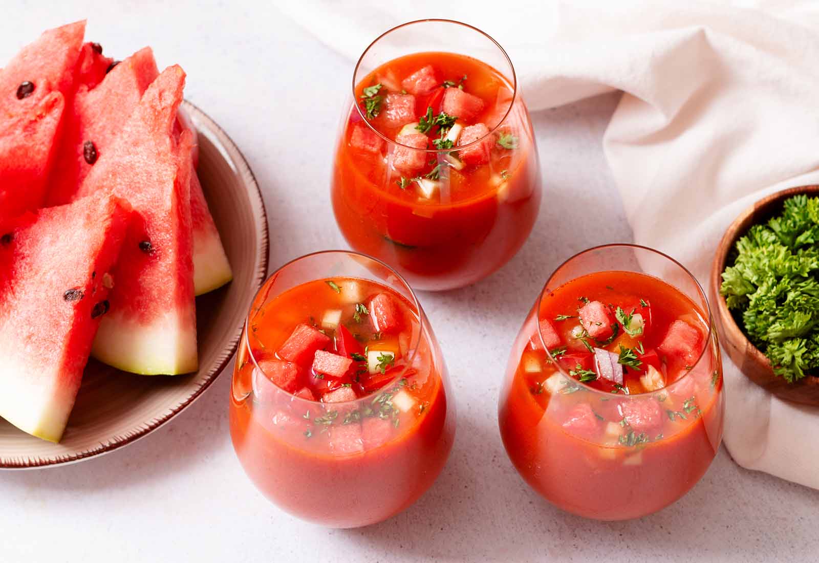 recetas de verano con sandía